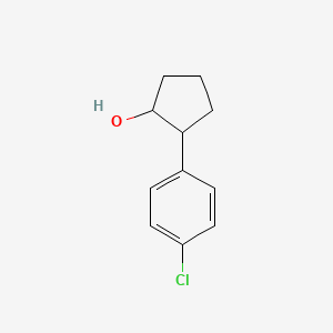 molecular formula C11H13ClO B1465203 2-(4-Chlorophenyl)cyclopentan-1-ol CAS No. 91427-11-1