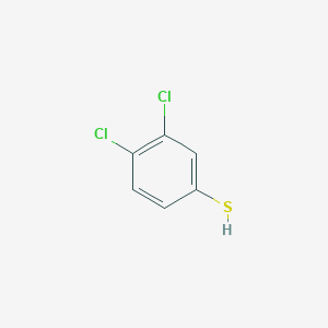 molecular formula C6H4Cl2S B146521 3,4-Dichlorothiophenol CAS No. 5858-17-3