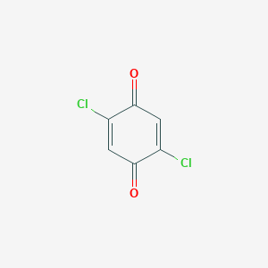 molecular formula C6H2Cl2O2 B146525 2,5-二氯-1,4-苯醌 CAS No. 615-93-0