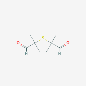 2,2'-Sulfanediylbis(2-methylpropanal)