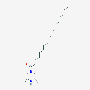 1-(3,3,5,5-Tetramethylpiperazin-1-YL)octadecan-1-one