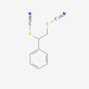 Thiocyanic acid, 1-phenyl-1,2-ethanediyl ester