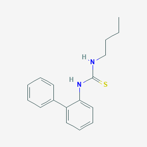 1-Butyl-3-(2-phenylphenyl)thiourea