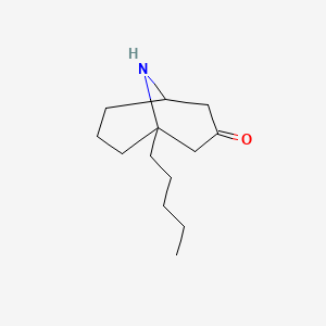 1-Pentyl-9-azabicyclo[3.3.1]nonan-3-one