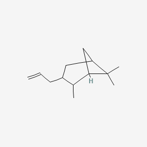 Bicyclo[3.1.1]heptane, 2,6,6-trimethyl-3-(2-propenyl)-, (1alpha,2beta,3alpha,5alpha)-