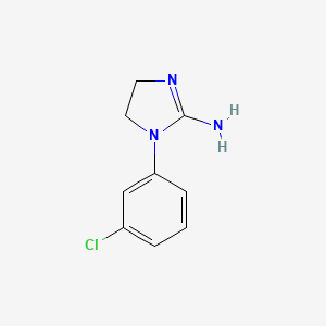 1-(3-Chlorophenyl)-4,5-dihydro-1H-imidazol-2-amine