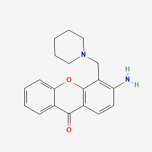 Xanthen-9-one, 3-amino-4-piperidinomethyl-