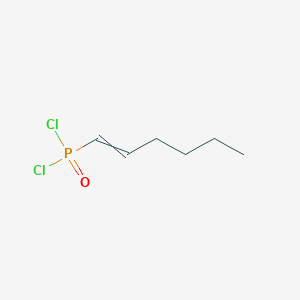 Hex-1-en-1-ylphosphonic dichloride