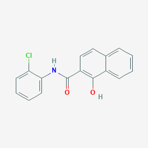 2-Naphthalenecarboxamide, N-(2-chlorophenyl)-1-hydroxy-