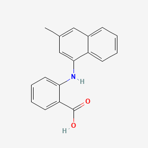 Benzoic acid, 2-((3-methyl-1-naphthalenyl)amino)-