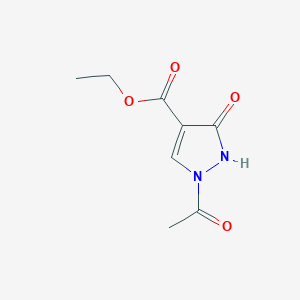 Ethyl 1-acetyl-3-hydroxy-1H-pyrazole-4-carboxylate