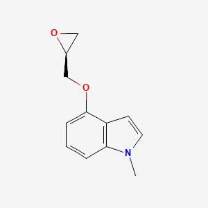 (2S)-Glycidyl 1-methylindol-4-yl ether