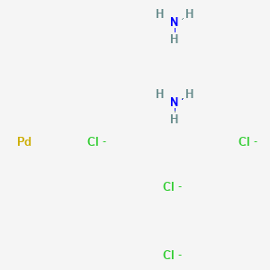 Tetrachlorodiamminepalladium (IV)