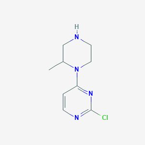 2-Chloro-4-(2-methylpiperazin-1-yl)pyrimidine