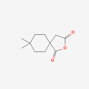 8,8-Dimethyl-2-oxaspiro[4.5]decane-1,3-dione