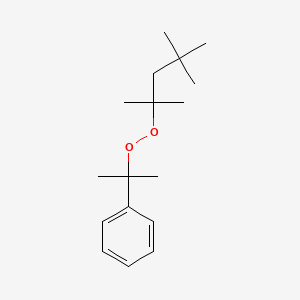 {2-[(2,4,4-Trimethylpentan-2-yl)peroxy]propan-2-yl}benzene