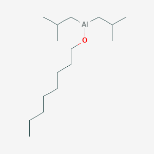 Bis(2-methylpropyl)(octyloxy)alumane