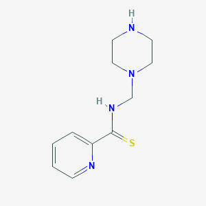 N-[(Piperazin-1-yl)methyl]pyridine-2-carbothioamide