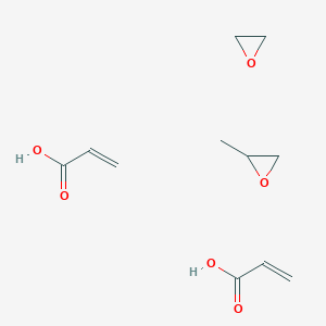 2-Methyloxirane;oxirane;prop-2-enoic acid