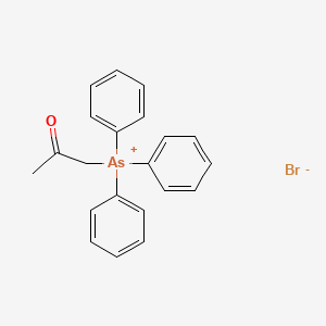 molecular formula C21H20AsBrO B14652999 Agn-PC-0ncln9 CAS No. 42350-75-4