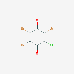 2,3,5-Tribromo-6-chlorocyclohexa-2,5-diene-1,4-dione