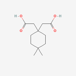 2,2'-(4,4-Dimethylcyclohexane-1,1-diyl)diacetic acid