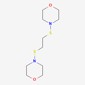 4-(2-Morpholin-4-ylsulfanylethylsulfanyl)morpholine