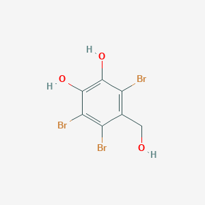 1,2-Benzenediol, 3,4,6-tribromo-5-(hydroxymethyl)-