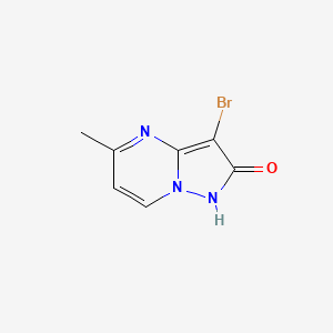 3-Bromo-5-methylpyrazolo[1,5-a]pyrimidin-2(1H)-one