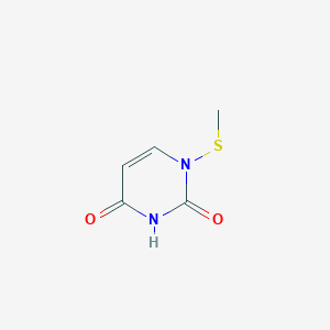 1-(Methylsulfanyl)pyrimidine-2,4(1H,3H)-dione