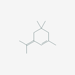 1,5,5-Trimethyl-3-(propan-2-ylidene)cyclohex-1-ene