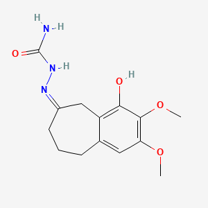 2,3-Dimethoxy-4-hydroxy-6-semicarbazonobenzocycloheptane