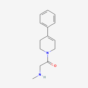 2-(methylamino)-1-(4-phenyl-3,6-dihydropyridin-1(2H)-yl)ethan-1-one