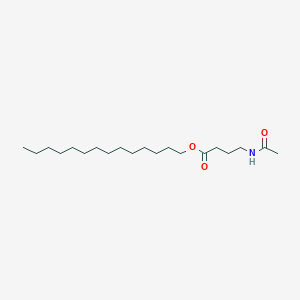 Tetradecyl 4-acetamidobutanoate