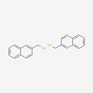 Diselenide, bis(2-naphthalenylmethyl)