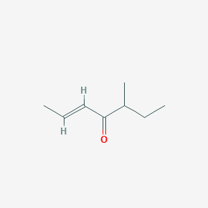 molecular formula C8H14O B146534 5-甲基-2-庚烯-4-酮 CAS No. 102322-83-8