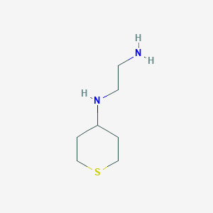 N-(2-aminoethyl)thian-4-amine