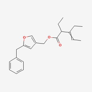 (5-Benzylfuran-3-yl)methyl 2,3-diethylpent-3-enoate