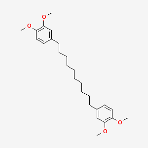 1,1'-(Decane-1,10-diyl)bis(3,4-dimethoxybenzene)