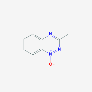 1,2,4-Benzotriazine, 3-methyl-, 1-oxide