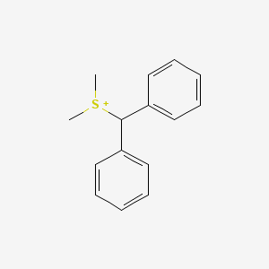 Sulfonium, (diphenylmethyl)dimethyl-