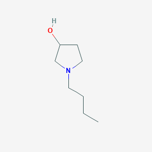 molecular formula C8H17NO B14653634 1-Butyl-pyrrolidin-3-ol 