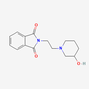 2-[2-(3-Hydroxypiperidin-1-yl)ethyl]isoindole-1,3-dione