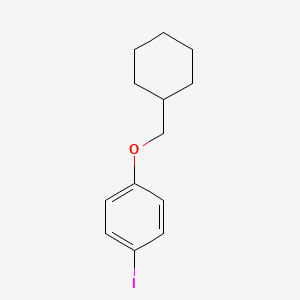molecular formula C13H17IO B1465379 1-(环己氧甲基)-4-碘苯 CAS No. 877603-51-5