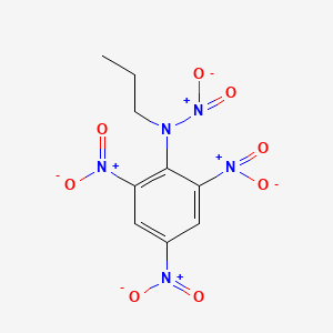 N-Propyl-N-(2,4,6-trinitrophenyl)nitramide