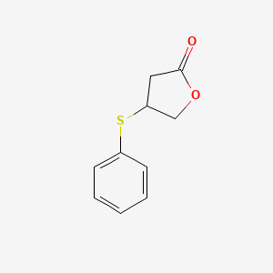 molecular formula C10H10O2S B14653850 4-(Phenylsulfanyl)oxolan-2-one CAS No. 52938-70-2