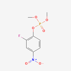 B14653913 2-Fluoro-4-nitrophenyl dimethyl phosphate CAS No. 50589-97-4