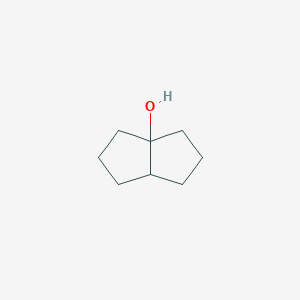 molecular formula C8H14O B14653961 Bicyclo[3.3.0]octan-1-ol CAS No. 52318-93-1