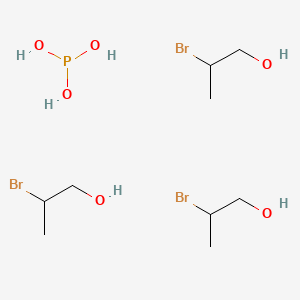 2-Bromopropan-1-ol;phosphorous acid