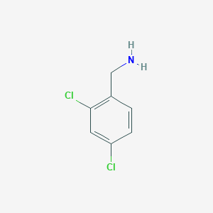 molecular formula C7H7Cl2N B146540 2,4-二氯苄胺 CAS No. 95-00-1